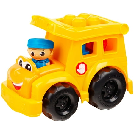 Mega Bloks First Builders Lil' Vehicles Sonny School Bus