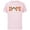 Soft Pink, variant on Star Wars Princess Leia Hope Lettering - Short Sleeve Cotton T-Shirt for Adults - Customized-Black