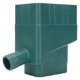 thumbnail image 2 of Sistema de recolección de agua de lluvia Sistema de conector desviador de agua de bajante estándar con manguera de 40 pulgadas para jardín de césped Verde, 2 of 13