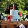 thumbnail image 4 of Weddingstar Bride and Groom Couple Wedding Cake Topper Figurine - "A Kiss And We're Off!", 4 of 6