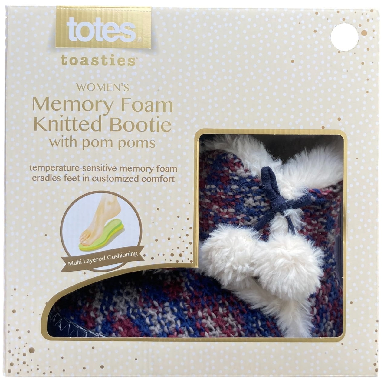 Totes pom shop pom slippers