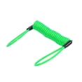 thumbnail image 2 of Candado De Disco Con Alarma Para Motocicleta Y Bicicleta, Cable En Espiral Con Recordatorio De Resorte Antirrobo, 2 of 3
