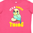 thumbnail image 4 of Inktastic Budgie Parakeet Budgerigar Boys or Girls Toddler T-Shirt, 4 of 5
