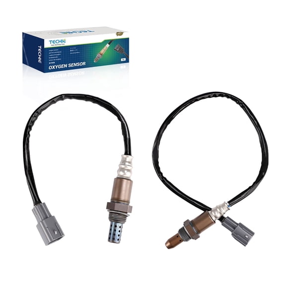 Techie 2Pcs 234-4622 234-9049 Upstream and Downstream Oxygen O2 Sensor for Scion XB TC 2008-2015 Toyota Camry 2005-2009 Avalon 2005-2007 RAV4 2006-2012 Sienna 2007-2010