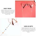 thumbnail image 2 of Miangastore 1Pc Creative Glasses Chain Neck Hanging Glasses Rope Anti-lost Eyeglass Lanyard, 2 of 9