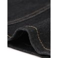 thumbnail image 6 of DARING DIVA Women's Y2K Western Stretchy Mini Length Jean Short Skirt with Belt S Black, 6 of 6