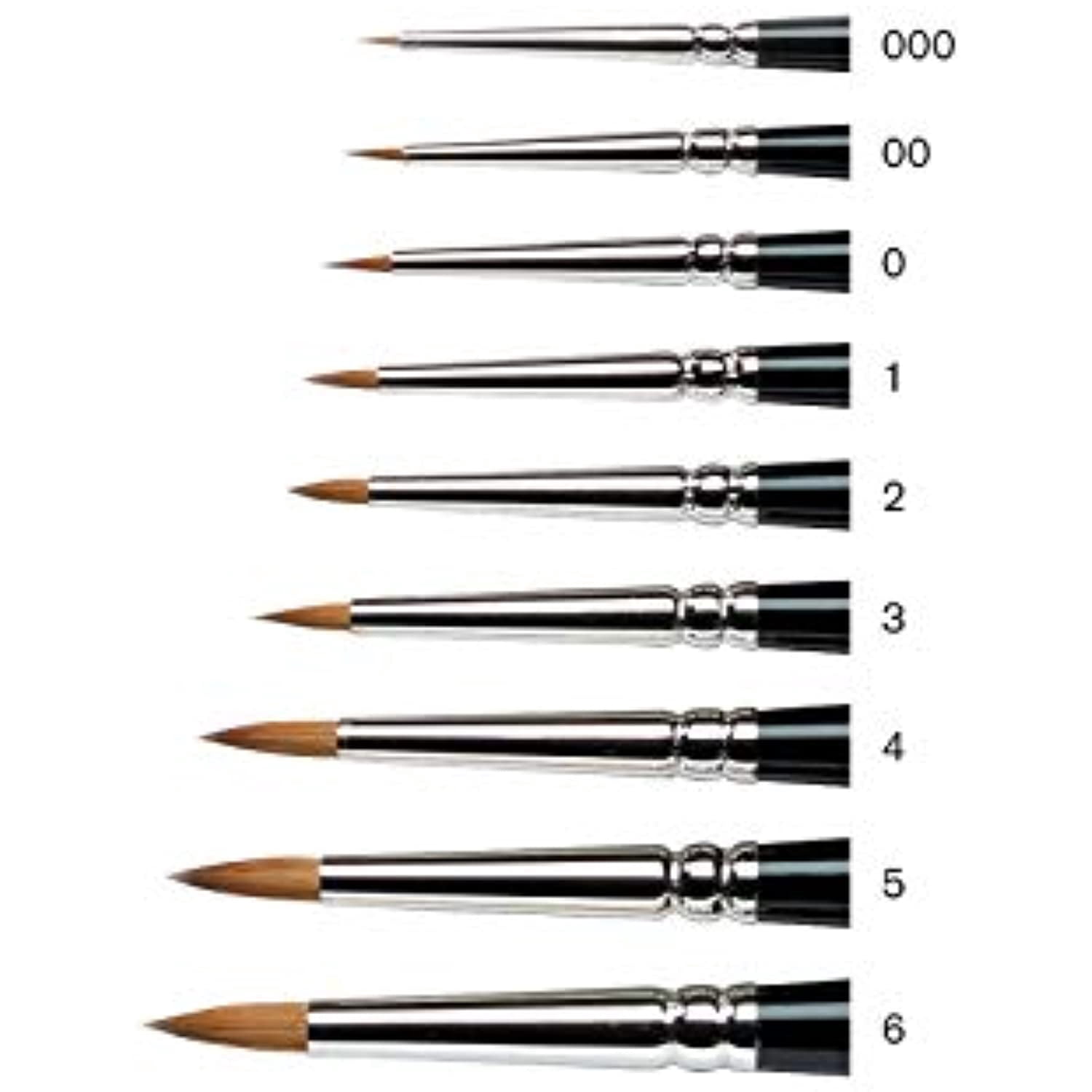 Winsor & Newton Series 7 Miniature Painting Brush, 2/0