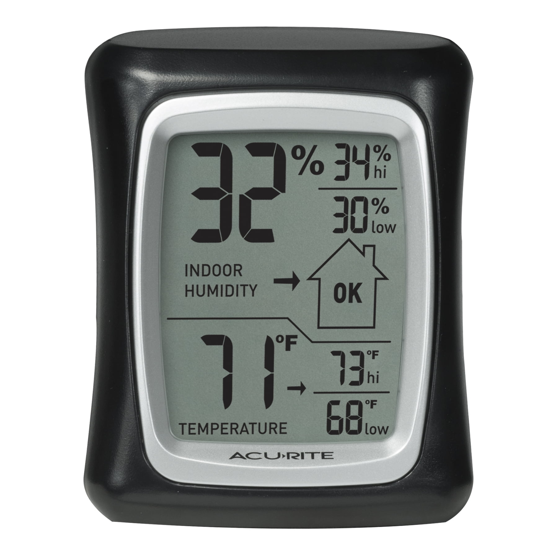 Cooper-Atkins DM120-0-3 Digital Panel Thermometer with 2 Front Flange -40/120° F Temperature Range 