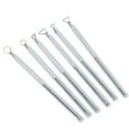 thumbnail image 1 of MasteelfCA 6pcs Aluminum Clay Pottery Sculpting Tools Set (Silver), 1 of 5