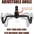 thumbnail image 5 of Soporte de pared para bicicleta horizontal - Portabicicletas Garaje - Colgador de almacenamiento de bicicletas - Gancho ajustable para colgar bicicletas, soporte para portabicicletas de servicio, 5 of 5