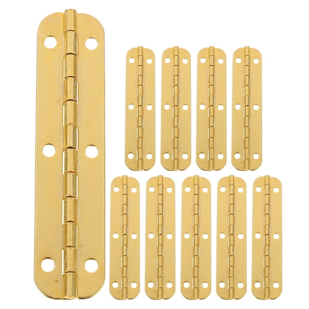 10pcs mini bisagras bisagras bisagras cajones de gabinete bisa
