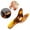 Blue, variant on Amber Resin Wax Triangle Foot Feet Massager Gua Sha Acupuncture Shiatsu Tool