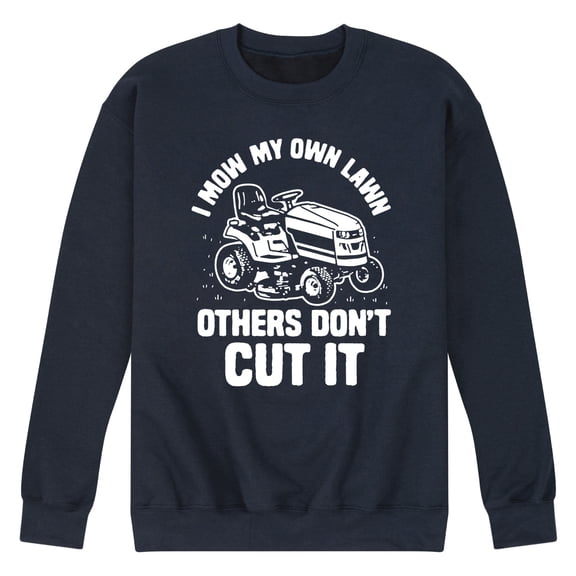 Instant Message - Others Don't Cut It - Men's Crew Neck Fleece Pullover