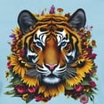 thumbnail image 3 of CafePress - Sunflower Tiger T Shirt - Women's Classic T-Shirt, 3 of 4