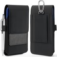 thumbnail image 1 of Funda de teléfono Mopaclle Nylon para iPhone 17 Pro Samsung S25, 1 of 8
