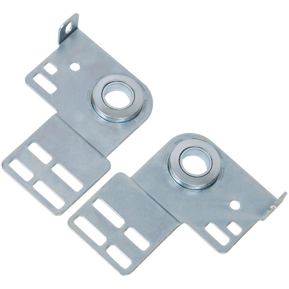 Placas terminales de soporte para rodamientos de puerta de garaje Granatan, riel de 3,4" y 2"