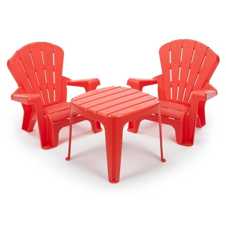 Little Tikes Garden Table and Chairs Set, Multiple Colors - Walmart.com