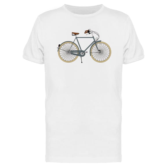 Old Classic Bicycle T-Shirt Men -Image by Shutterstock, Male Large