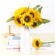 thumbnail image 1 of Ramo de Flores Artificiales de Seda de 5 Cabezas de Girasol Falso para Decoración Floral Del Hogar, 1 of 7