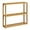 Natural, variant on Bamboo Bathroom Shelf, 3-Tier Adjustable Plants Rack, Wall-Mounted or Stand, in the Living Room, Balcony, Kitchen, 5.9 x 23.6 x 21.3 Inches, Natural UBCB13Y