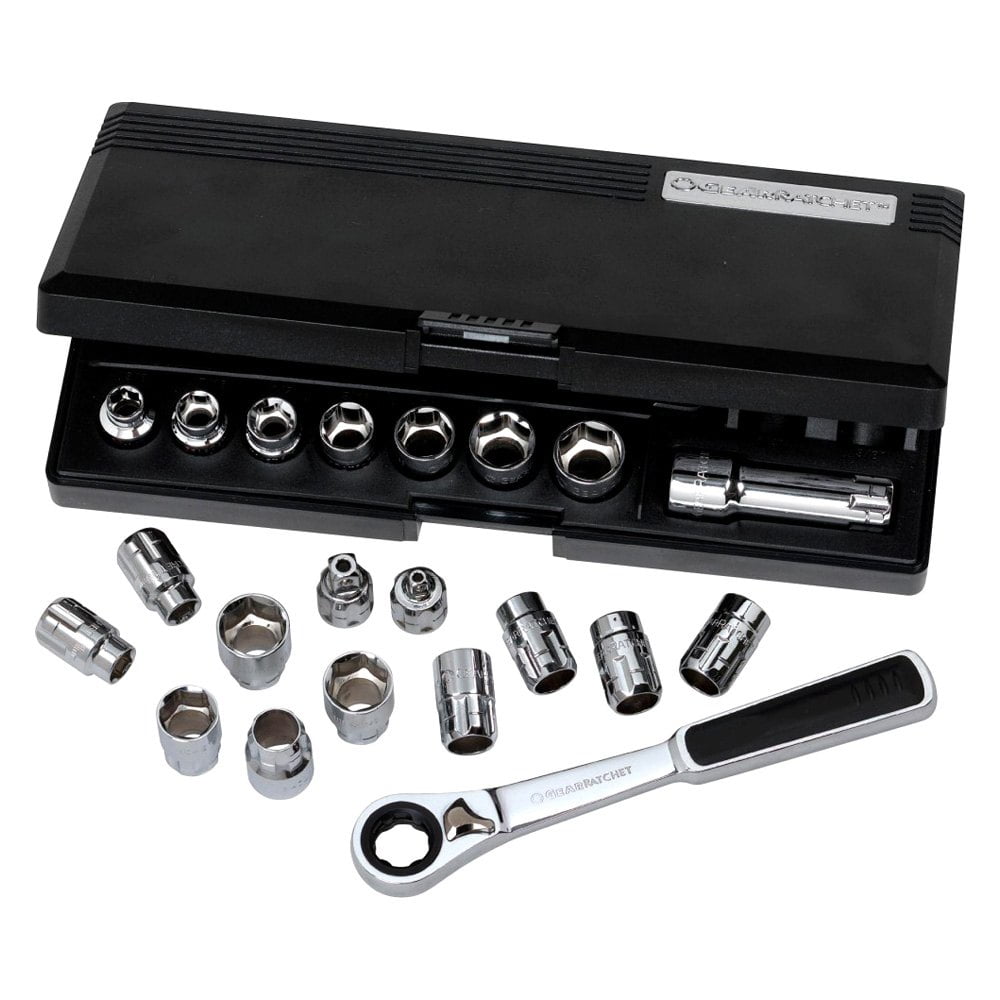 GearWrench 8921 21 Pc. SAE/Metric Combination GearRatchet Set Walmart