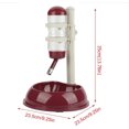 thumbnail image 5 of NANAHuangDog Water Bottle Stand, Adjustable No Drip Dog Water Bottle Standing Pet Water Dispenser for Dog and Cat(Brown), 5 of 9
