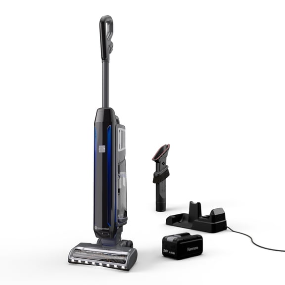Kenmore Elite Litening™ Bagless Upright Vacuum Pet Friendly, 24V Cordless Power, Lift-up Canister, Hair Eliminator Brushroll Nozzle, CU7001, Black