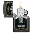 thumbnail image 3 of Zippo Jim Beam Black Matte Pocket Lighter, 3 of 6