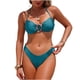 thumbnail image 3 of TaTaai V Neck Suspender Bikini Set for Women, High Cut Split Swimsuit with Removable Bra, Ideal for Summer Vacations and Water Fun Gift, 3 of 6