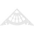 thumbnail image 4 of Ekena Millwork 36"W x 18"H x 1"P (12/12) Pitch Wagon Wheel Architectural Grade PVC Gable Pediment, 4 of 5