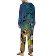 thumbnail image 3 of Scooby-Doo Unisex Onesie Pajamas Zipper Jumpsuit Hooded One Piece Sleepwear for Family Mens Womens, 3 of 8