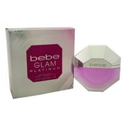 bebe Glam Platinum, Perfume for Women, 3.4 oz