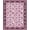 Pink, Pattern 11, variant on ODIKA 5' x 7' Machine Washable Non-Slip Area Rug, Middle Eastern Medallion High Traffic Rug, Pink, 11427