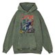 thumbnail image 3 of Sudadera de algodón 100 % estilo hip hop con estampado retro desgastado y jugador de baloncesto de Nueva York para hombre, ropa de calle informal, holgada y de gran tamaño, 3 of 5
