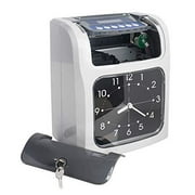 Enshey Electronic Employee Analogue Time Recorder Time Clock w/Card Monthly/Weekly/Bi-Weekly (Shipping from CA)