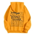 thumbnail image 5 of NinXxx Women's Trendy Hoodie with Pocket Drawstring Everyday Casual Yellow S, 5 of 5
