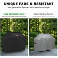 thumbnail image 3 of Grill Cover 7130 Premium Outdoor Cover for Weber Genesis II 3 Burner & Genesis 300 Series Grill and Genesis II LX 300 Series Gas Grill Including Stainless Steel Meat Fork, Spatula and Tongs, 3 of 7