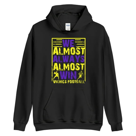 vintage We Almost Always Almost Win Funny Vikings Footballs Shirt-TH33854