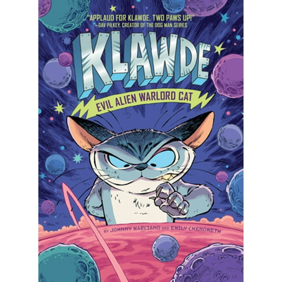 Pre-Owned Klawde: Evil Alien Warlord Cat #1 (Hardcover 9781524787202) by Johnny Marciano, Emily Chenoweth
