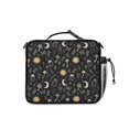 thumbnail image 3 of Sun and Mushroom Gothic Pattern Insulated Lunch Bag with Shoulder Strap and Bottle Holder,Bento School Lunch Bag Box,11x9.5x3.5 Inches, 3 of 5