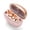 Rose gold, variant on JewePods C3,Gold,Wireless Bluetooth earbuds adorned with gemstones