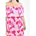 thumbnail image 4 of Vestido plisado Roman Fashion Tallas Extras 2319 Fucsia 40, 4 of 6