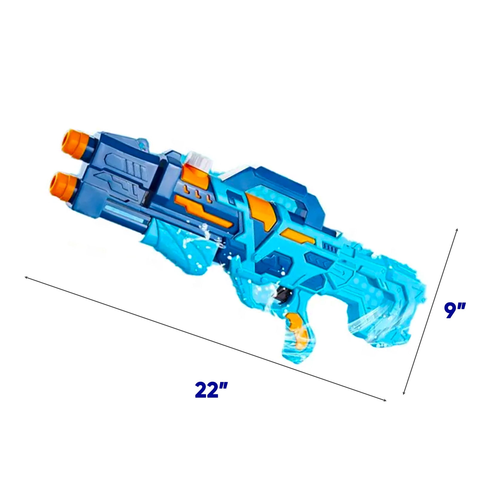 Large Water Guns 1000cc 30ft Super Blaster Toy Guns for Outdoor Water Fights, Beach, Sand, Summer, Pool Party Fun