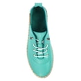 thumbnail image 4 of Lunar Womens Evie Leather Plimsolls, 4 of 5