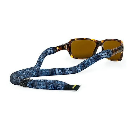 Croakies Suiters Print Eyewear Retainer, XL 3-15mm - Petroglyph
