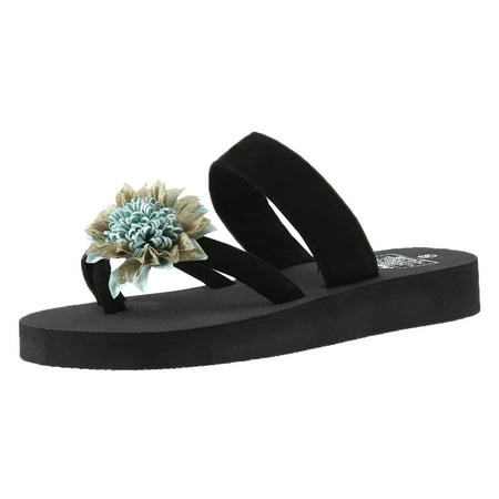 

Cathalem Summer Slippers For Ladies Bohemian Bow Flowers Decoration Sandals Women Open Toe Beach Slippers Casual Shoes Green 41