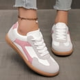 thumbnail image 6 of NexTorq Women's Slip On Shoes, Women Sneakers, Walking Shoes Women, Womens Casual Shoes, Women Classic Retro Fashion Sneakers Casual Walking Footwear Anti Slip Trainers, Pink, 7.5, 6 of 6
