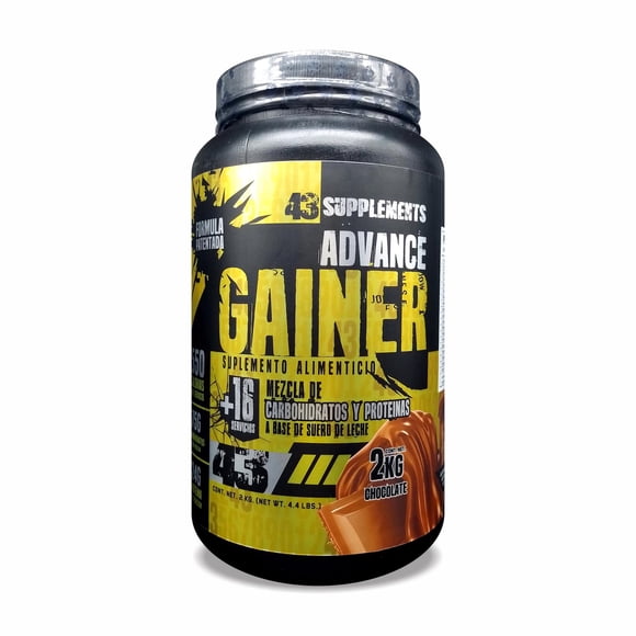 Ganador Hard Mass Gainer Chocolate 2 kg 43 Supplements 43 Supplements 43SUPGANADORCHOCOLATE2KG