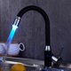 thumbnail image 5 of Grifo de cocina con luz LED brillante, grifo de ahorro de agua, aireador, ducha, 3 colores, 5 of 5