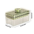 thumbnail image 3 of Drppepioner Kitchen Utensils & Gadgets-Ice Cubes Mould Food Grade Press Ice Cubes Household Large Capacity Ice Storage Box with Lid Ice Cubes Fruit Ice Box, 3 of 6